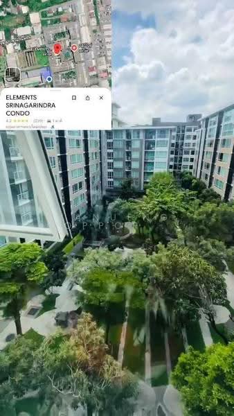 Elements Srinakarin : อิลีเม้นท์ ศรีนครินทร์, กรุงเทพ, 43-1 ซอยสุภาพงษ์ 3 แยก 4 ถนนศรีนครินทร์, หนองบอน, ประเวศ, กรุงเทพ, 37 ตร.ม., คอนโด ขาย, โดย Kanueng Noppornpitak, 500624857 - DDproperty.com