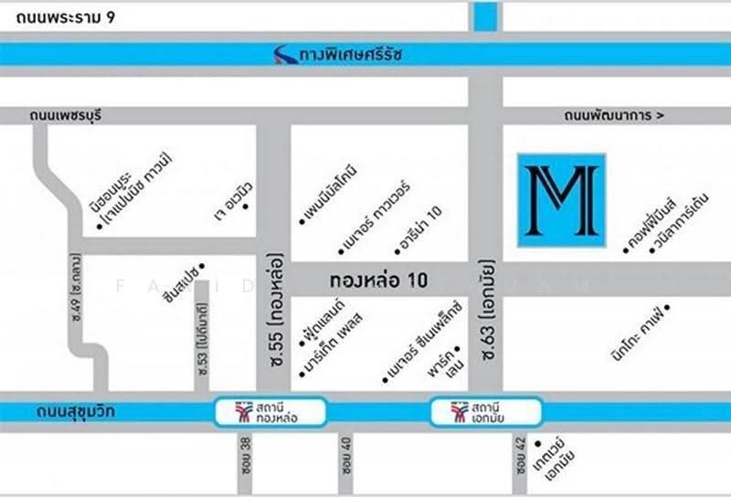 M Thonglor 10, Bangkok, 9 Soi Ekkamai 12, Ekkamai Road, Khlong Tan Nua, Watthana, Bangkok, 1 Bedroom, 30 sqm, Condo For Rent, by Farida Phetnuam, 500624907 - DDproperty.com