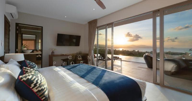Sumptous 5 Bed Luxury Sunset View Villa in Plai Laem, Surat Thani, Bo Put, Ko Samui, Surat Thani, 5 Bedrooms, 300 sqm, Villa For Sale, by Conrad Properties, 500625093 - DDproperty.com