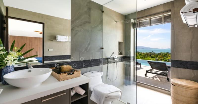 Sumptous 5 Bed Luxury Sunset View Villa in Plai Laem, Surat Thani, Bo Put, Ko Samui, Surat Thani, 5 Bedrooms, 300 sqm, Villa For Sale, by Conrad Properties, 500625093 - DDproperty.com
