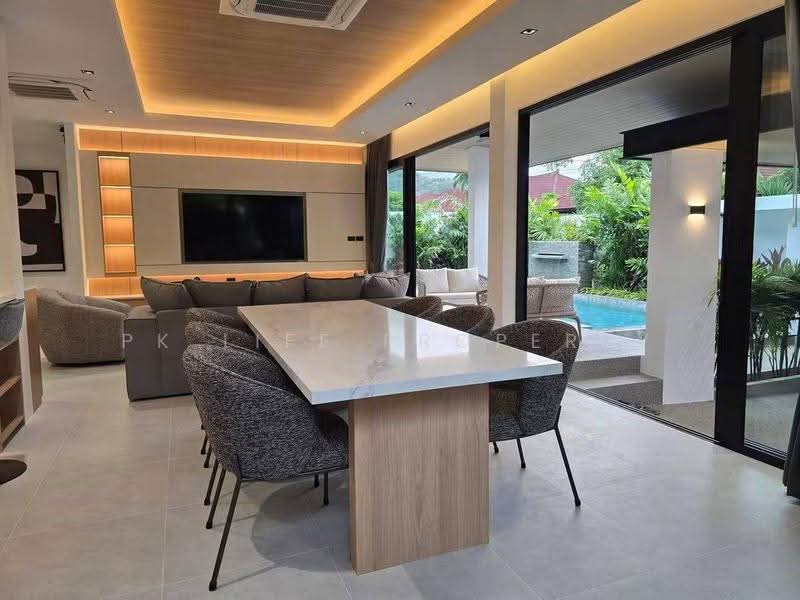 2R1175 Pool villa for rent 3 bedroom 3 bathroom 140,000/month at cherngtalay have fully furnished, ภูเก็ต, เชิงทะเล, ถลาง, ภูเก็ต, 220 ตร.ม., วิลล่า ให้เช่า, โดย PK LIFE Property, 500625149 - DDproperty.com