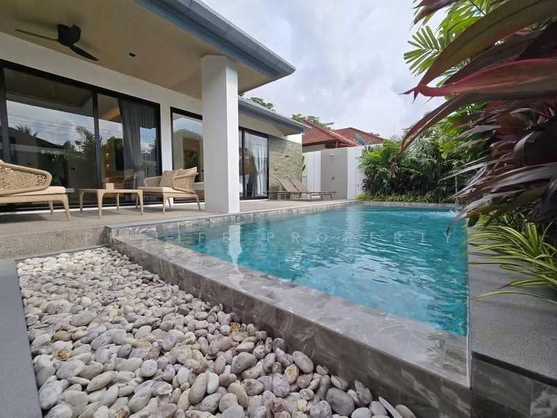 2R1175 Pool villa for rent 3 bedroom 3 bathroom 140,000/month at cherngtalay have fully furnished, Phuket, Choeng Thale, Thalang, Phuket, 3 Bedrooms, 220 sqm, Villa For Rent, by PK LIFE Property, 500625149 - DDproperty.com