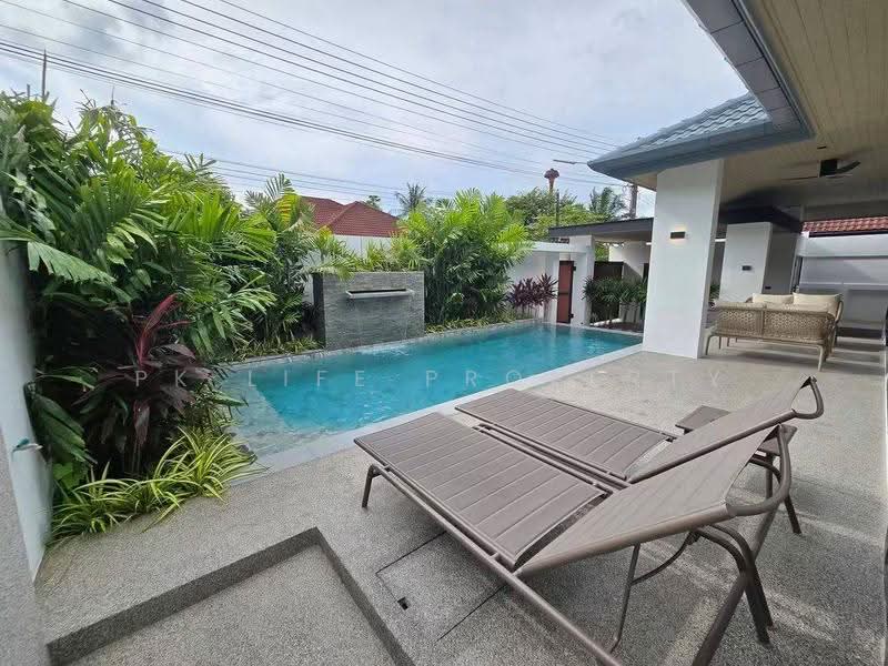 2R1175 Pool villa for rent 3 bedroom 3 bathroom 140,000/month at cherngtalay have fully furnished, Phuket, Choeng Thale, Thalang, Phuket, 3 Bedrooms, 220 sqm, Villa For Rent, by PK LIFE Property, 500625149 - DDproperty.com