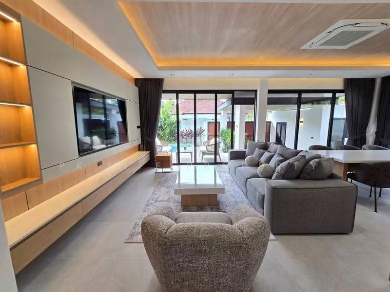 2R1175 Pool villa for rent 3 bedroom 3 bathroom 140,000/month at cherngtalay have fully furnished, Phuket, Choeng Thale, Thalang, Phuket, 3 Bedrooms, 220 sqm, Villa For Rent, by PK LIFE Property, 500625149 - DDproperty.com