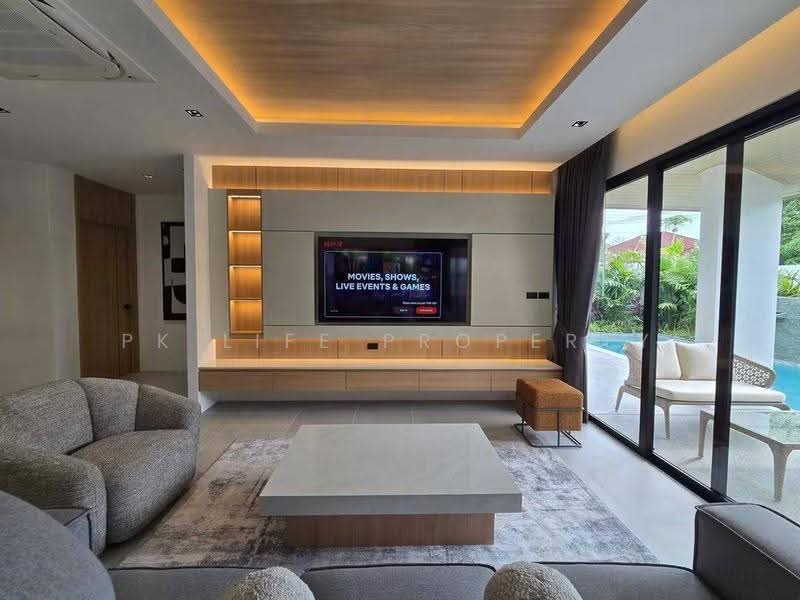 2R1175 Pool villa for rent 3 bedroom 3 bathroom 140,000/month at cherngtalay have fully furnished, Phuket, Choeng Thale, Thalang, Phuket, 3 Bedrooms, 220 sqm, Villa For Rent, by PK LIFE Property, 500625149 - DDproperty.com