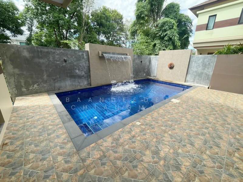 Luxury Pool Villa for Rent near Tonkla School, Chiang Mai Rental Price: 60,000 THB / month No.11P007, Chiang Mai, Nong Harn, San Sai, Chiang Mai, 4 Bedrooms, 300 sqm, Single Detached House For Rent, by Baandeedee Chiangmai, 500625534 - DDproperty.com