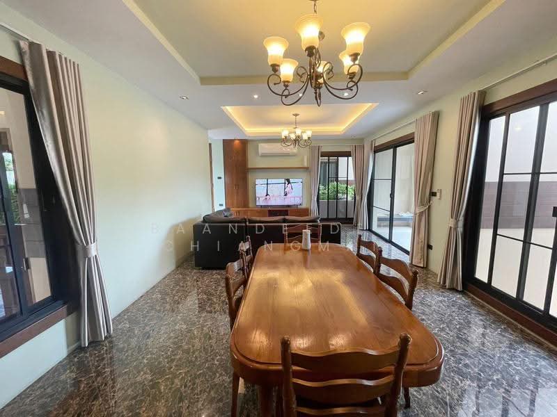 Luxury Pool Villa for Rent near Tonkla School, Chiang Mai Rental Price: 60,000 THB / month No.11P007, Chiang Mai, Nong Harn, San Sai, Chiang Mai, 4 Bedrooms, 300 sqm, Single Detached House For Rent, by Baandeedee Chiangmai, 500625534 - DDproperty.com