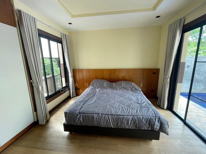Luxury Pool Villa for Rent near Tonkla School, Chiang Mai Rental Price: 60,000 THB / month No.11P007, Chiang Mai, Nong Harn, San Sai, Chiang Mai, 4 Bedrooms, 300 sqm, Single Detached House For Rent, by Baandeedee Chiangmai, 500625534 - DDproperty.com
