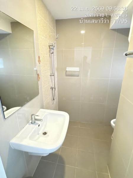 ให้เช่าทาวน์โฮม ม.เสนาวีว่า เจซิตี้ ( J-City ) ศรีราชา, Chon Buri (Pattaya), Surasak, Si Racha, Chon Buri (Pattaya), 3 Bedrooms, 65 sqm, Townhouse For Rent, by Dusit Saengfa, 500626294 - DDproperty.com