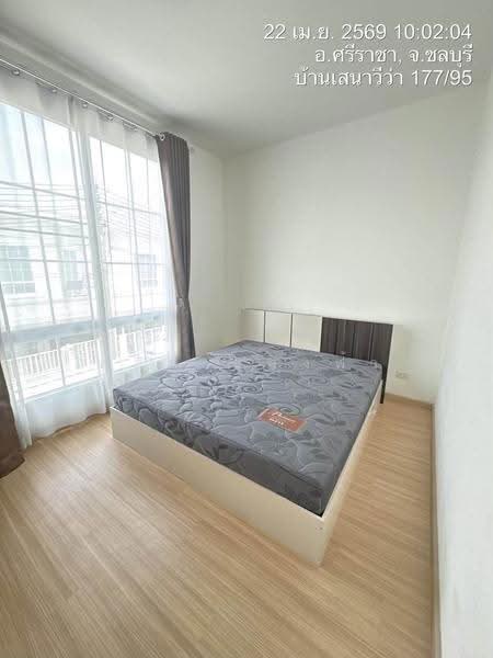 ให้เช่าทาวน์โฮม ม.เสนาวีว่า เจซิตี้ ( J-City ) ศรีราชา, Chon Buri (Pattaya), Surasak, Si Racha, Chon Buri (Pattaya), 3 Bedrooms, 65 sqm, Townhouse For Rent, by Dusit Saengfa, 500626294 - DDproperty.com