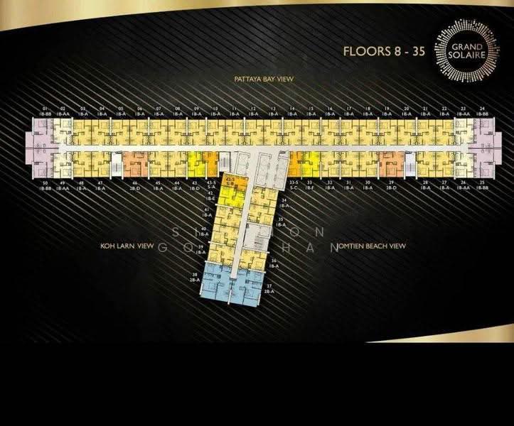 Grand Solaire Pattaya : แกรนด์ โซแลร์ พัทยา, ชลบุรี, บางละมุง, ชลบุรี, 29 ตร.ม., คอนโด ขาย, โดย Siwanon Gosachan, 500626317 - DDproperty.com