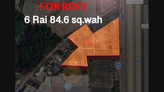 Long-term land lease available on Sukhumvit Road, near Laem Chabang Port., Chon Buri (Pattaya), ชลบุรี - พัทยา, Bueng, Si Racha, Chon Buri (Pattaya), , 9,758 sqm, Warehouse/Factory For Rent, by ภัครวรรณ์ วุฒิศรินพัฒน์, 500626421 - DDproperty.com