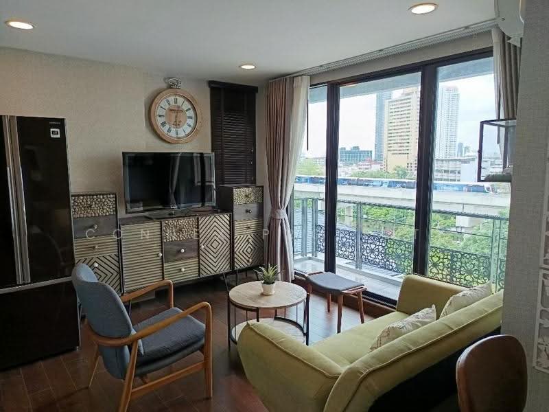 Bangkok Feliz Sathorn-Taksin, Bangkok, Soi Krung Thonburi 5, Khlong Ton Sai, Khlong San, Bangkok, 2 Bedrooms, 47 sqm, Condo For Rent, by Connex Property, 500626575 - DDproperty.com