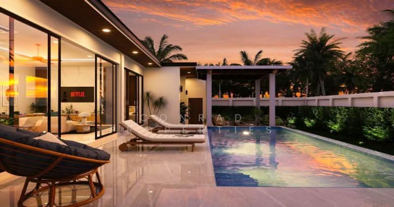 Modern 3 Bed Private Pool Villas for Sale in Lamai, สุราษฎร์ธานี, มะเร็ต, เกาะสมุย, สุราษฎร์ธานี, 110 ตร.ม., วิลล่า ขาย, โดย Conrad Properties, 500626720 - DDproperty.com