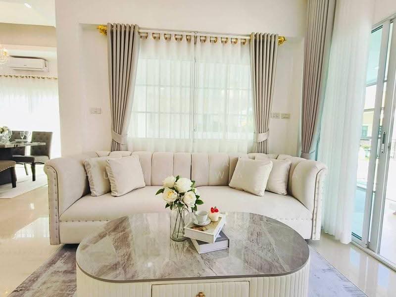 Rattanakorn Village 18, Chon Buri (Pattaya), Na Kloe, Bang Lamung (Pattaya), Chon Buri (Pattaya), 3 Bedrooms, 180 sqm, Single Detached House For Rent, by Jirapat Chuangsawadsak, 500626754 - DDproperty.com