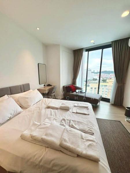 EDGE Central Pattaya, Chon Buri (Pattaya), Pattaya Sai Song, Bang Lamung, Bang Lamung (Pattaya), Chon Buri (Pattaya), Studio, 28 sqm, Condo For Rent, by Kradumthong Wongchan, 500627058 - DDproperty.com