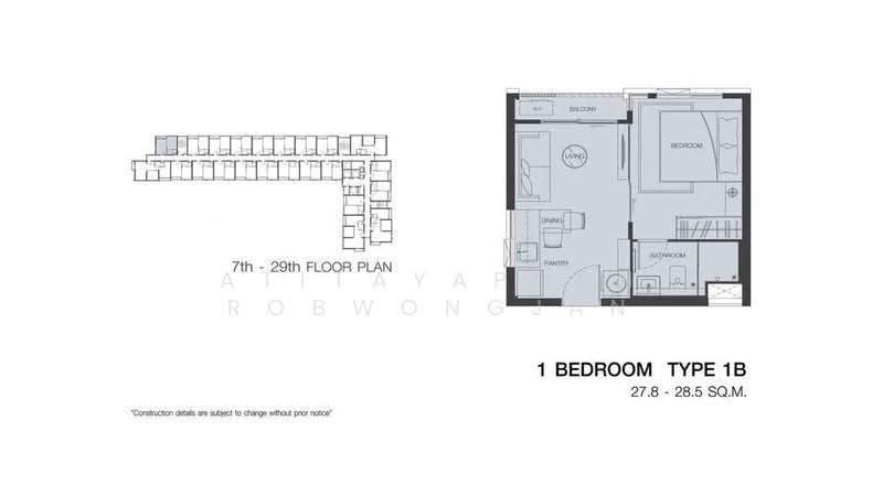 The Key MRT Phetkasem 48, Bangkok, 222 Phet Kasem Road, Bang Wa, Phasi Charoen, Bangkok, 1 Bedroom, 28 sqm, Condo For Sale, by Atitayaporn Robwongjan, 500627905 - DDproperty.com