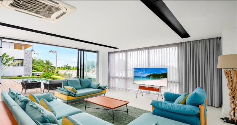 Sleek 4 Bed Luxury Villa Partial Sea View in Plai Laem, Surat Thani, Bo Put, Ko Samui, Surat Thani, 4 Bedrooms, 433 sqm, Villa For Sale, by Conrad Properties, 500629093 - DDproperty.com