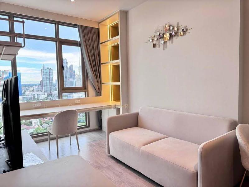 Rhythm Ekkamai Estate, Bangkok, Soi Sukhumvit 63, Khlongtoei Nua, Watthana, Bangkok, 1 Bedroom, 35 sqm, Condo For Rent, by Phoom Imruangsri, 500629109 - DDproperty.com