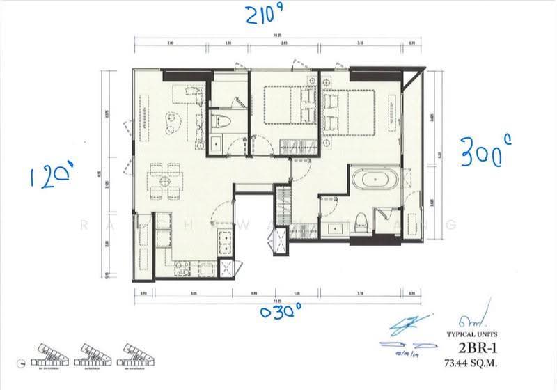 The Crest Park Residences, Bangkok, 1198 Phahonyothin Road, Jom Phon, Chatuchak, Bangkok, 2 Bedrooms, 74 sqm, Condo For Sale, by Ratchawan Huang, 500629239 - DDproperty.com