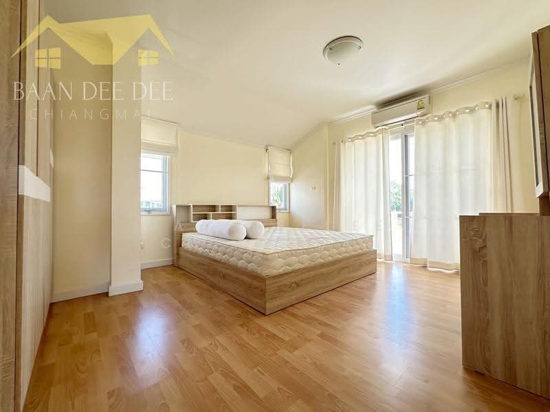 A house for rent near Maejo University, Chiang Mai Rental Price: 20,000 THB / month No.11H607, Chiang Mai, Nong Harn, San Sai, Chiang Mai, 3 Bedrooms, 200 sqm, Single Detached House For Rent, by Baandeedee Chiangmai, 500629264 - DDproperty.com