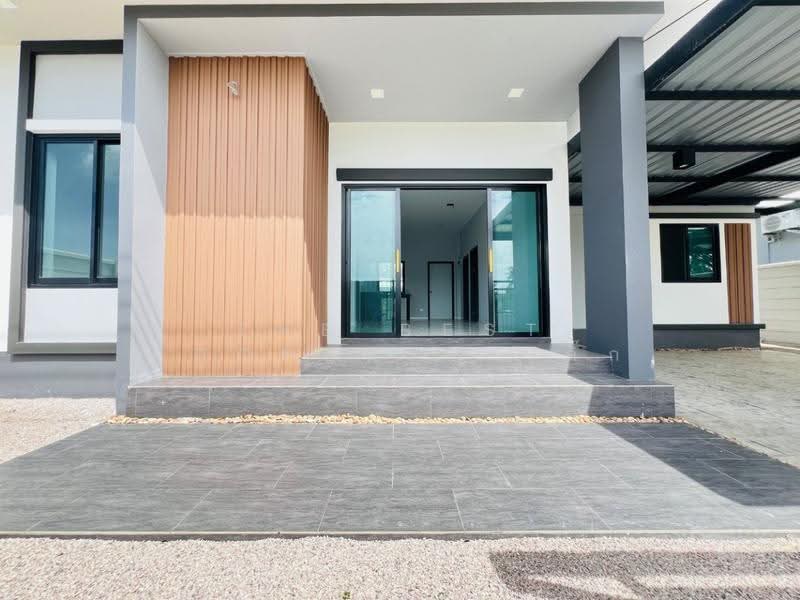 มนตรี การ์เด้นวิลล์2 (Montri Garden Ville2) บ้านปรก สมุทรสงคราม, Samut Songkhram, Ban Prok, Muang Samut Songkhram, Samut Songkhram, 3 Bedrooms, 150 sqm, Semi-Detached House (Twin House) For Sale, by The Best Property กิ๊ก, 500629555 - DDproperty.com