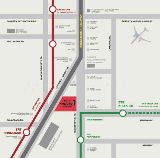 Nue Connex Condo Don Mueang : นิว คอนเน็กซ์ คอนโด ดอนเมือง, กรุงเทพ, Vibhavadi Rangsit Road, สนามบิน, ดอนเมือง, กรุงเทพ, 35 ตร.ม., คอนโด ขาย, โดย คุณเมย์, 500631039 - DDproperty.com