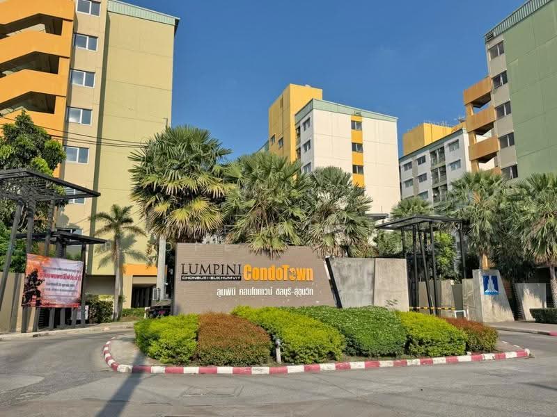 Lumpini Condo Town Chonburi-Sukhumvit, Chon Buri (Pattaya), Soi Phet Siam, Ban Suan, Muang Chon Buri, Chon Buri (Pattaya), 1 Bedroom, 26 sqm, Condo For Sale, by The Best Property แป๋ม, 500631476 - DDproperty.com