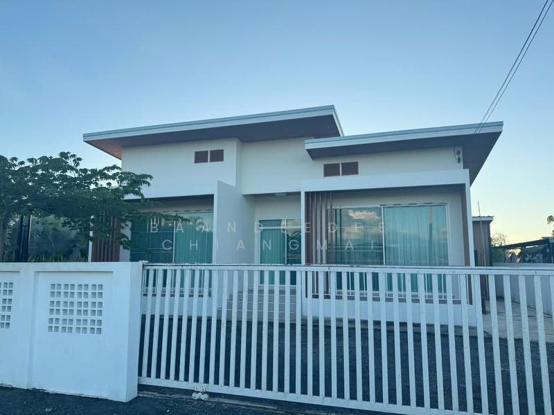 A house for rent near Mae Kue Market, Chiang Mai Rental Price: 20,000 THB / month No.12H570, Chiang Mai, Sa Nga Ban, Doi Saket, Chiang Mai, 3 Bedrooms, 100 sqm, Single Detached House For Rent, by Baandeedee Chiangmai, 500631765 - DDproperty.com