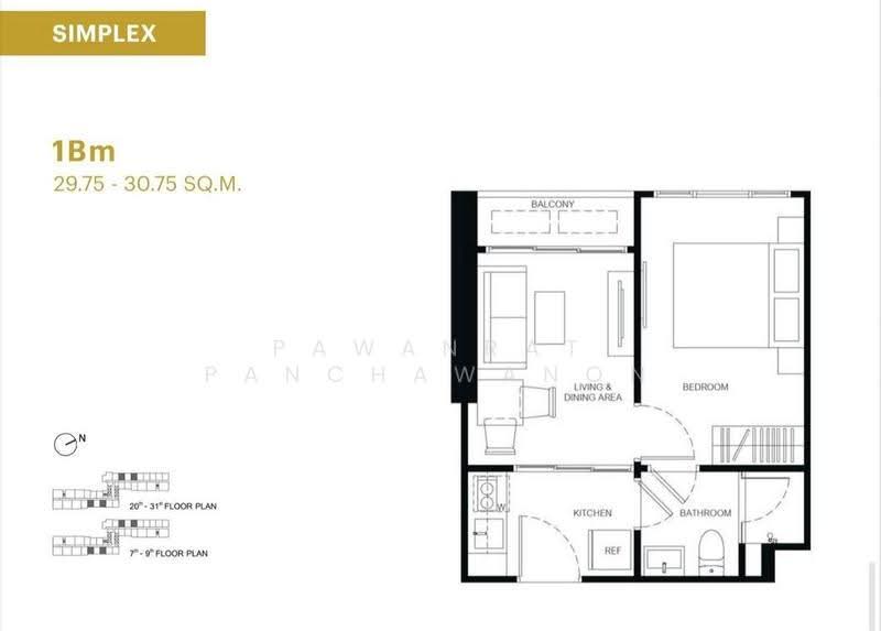 XELF by Sansiri, Bangkok, Khong Tan, Khlong Toei, Bangkok, 1 Bedroom, 30 sqm, Condo For Sale, by Pawanrat Panchawanon, 500632053 - DDproperty.com