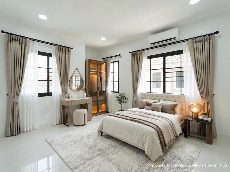 Baan Pruksa B Rangsit - Klong 3, Pathum Thani, Liab Klong Sam Road, Khlong Sam, Khlong Luang, Pathum Thani, 3 Bedrooms, 96 sqm, Townhouse For Sale, by พิมพ์นภัส ภูธนภัทร, 500632650 - DDproperty.com