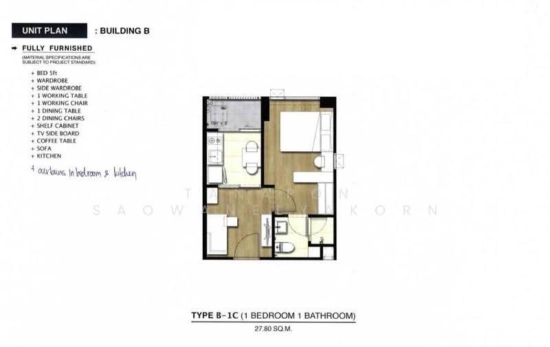 The Nest Sukhumvit 64, Bangkok, 408 Soi Sukhumvit 64, Bang Chak, Phra Khanong, Bangkok, 1 Bedroom, 28 sqm, Condo For Sale, by Tanapon Saowaneeyakorn, 500633395 - DDproperty.com