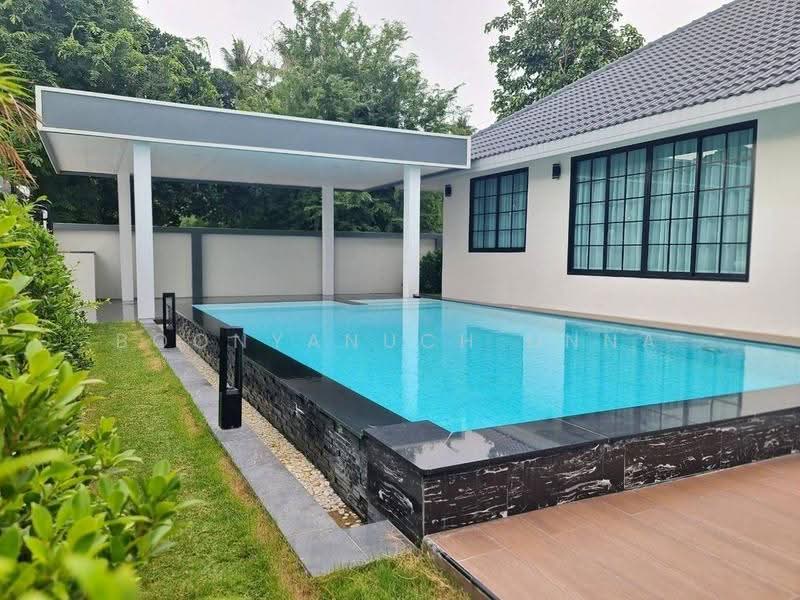 The Village Housing Estate by Horseshoe Point : เดอะ วิลเลจ เฮ้าส์ซิ่ง เอสเตท โดย ฮอร์สชู พอยท์, ชลบุรี, ถนนทุ่งกลม-ห้วยตาหนู, หนองปรือ, บางละมุง, ชลบุรี, 162 ตร.ม., วิลล่า ขาย, โดย Boonyanuch Unna, 500633485 - DDproperty.com