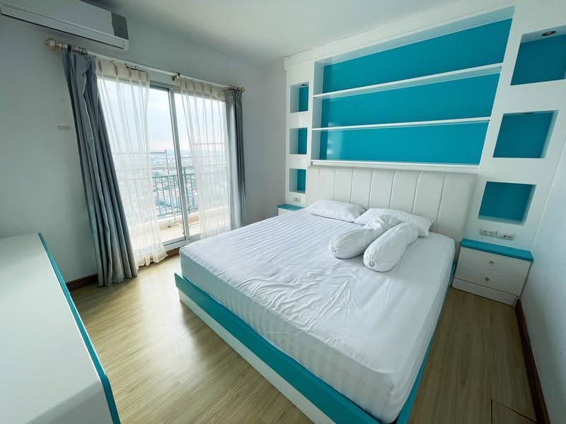 Supalai Park Khaerai-Ngamwongwan, Nonthaburi, Rattanathibet Road, Bang Kra So, Muang Nonthaburi, Nonthaburi, 2 Bedrooms, 57 sqm, Condo For Rent, by ภาคิน ธนทวี, 500633536 - Master Bedroom - DDproperty.com