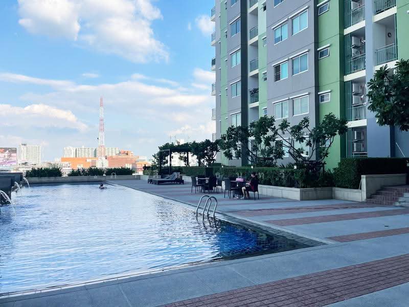 Supalai Park Khaerai-Ngamwongwan, Nonthaburi, Rattanathibet Road, Bang Kra So, Muang Nonthaburi, Nonthaburi, 2 Bedrooms, 57 sqm, Condo For Rent, by ภาคิน ธนทวี, 500633536 - Swimming pool - DDproperty.com