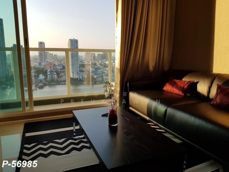 Menam Residences, Bangkok, 2088  Charoenkrung Road, Wat Prayakrai, Bang Kho Laem, Bangkok, 1 Bedroom, 50 sqm, Condo For Rent, by Susira Prueksawun, 500633647 - DDproperty.com
