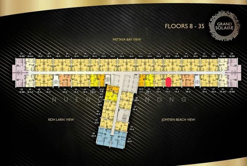 Grand Solaire Pattaya, Chon Buri (Pattaya), Bang Lamung, Bang Lamung (Pattaya), Chon Buri (Pattaya), 1 Bedroom, 29 sqm, Condo For Sale, by Regina Nuengjamnong, 500633722 - DDproperty.com