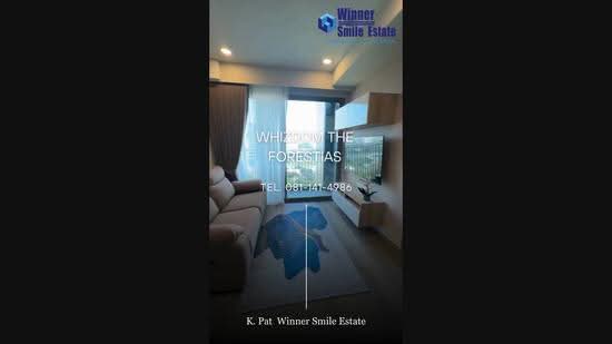 Whizdom The Forestias, Samut Prakan, Debaratana Road, Bang Kaeo, Bang Plee, Samut Prakan, 1 Bedroom, 35 sqm, Condo For Rent, by ภัทรพรรณ บุหงาเกษมสุข, 500633746 - DDproperty.com
