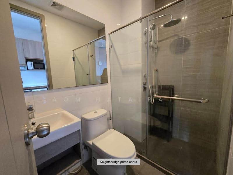 Knightsbridge Prime Onnut, Bangkok, Soi On Nut 1/1 Sukhumvit Road77, Phra Kanong Nua, Watthana, Bangkok, 1 Bedroom, 25 sqm, Condo For Rent, by Aom Hatairat, 500633770 - DDproperty.com