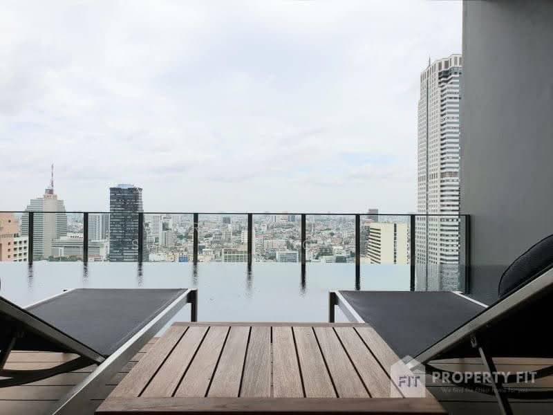 Noble Revo Silom, Bangkok, 88 Soi Surasak Surasak Road, Silom, Bang Rak, Bangkok, 1 Bedroom, 34 sqm, Condo For Rent, by Vertex Luxe Estate Co.,LTD, 500633864 - DDproperty.com