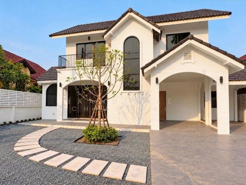A house for rent near CentralFestival, Chiang Mai Rental Price: 25,000 THB / month Property No.6H363, Chiang Mai, San Sai Noi, San Sai, Chiang Mai, 4 Bedrooms, 150 sqm, Single Detached House For Rent, by Baandeedee Chiangmai, 500633904 - DDproperty.com
