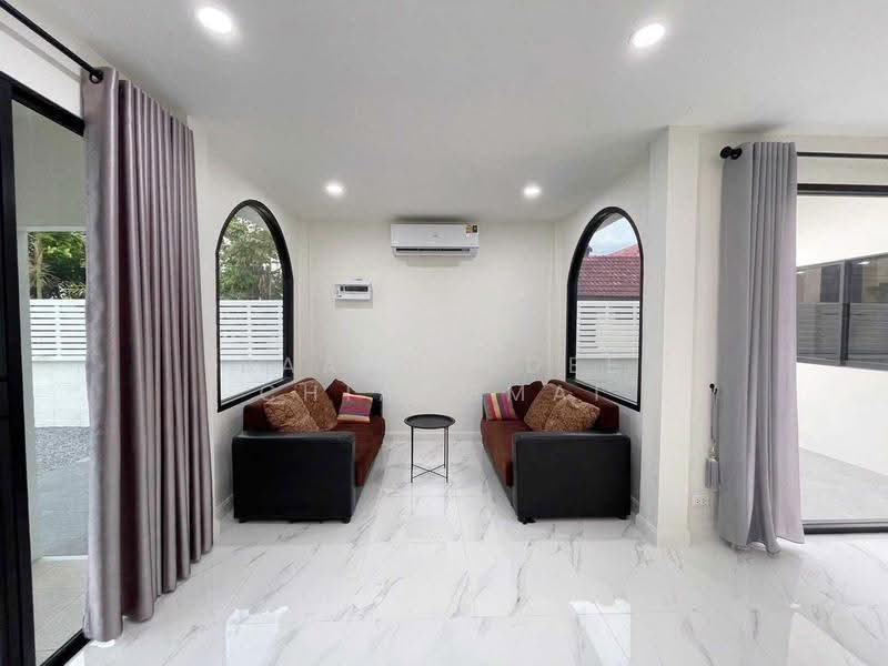 A house for rent near CentralFestival, Chiang Mai Rental Price: 25,000 THB / month Property No.6H363, Chiang Mai, San Sai Noi, San Sai, Chiang Mai, 4 Bedrooms, 150 sqm, Single Detached House For Rent, by Baandeedee Chiangmai, 500633904 - DDproperty.com