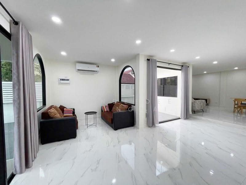 A house for rent near CentralFestival, Chiang Mai Rental Price: 25,000 THB / month Property No.6H363, Chiang Mai, San Sai Noi, San Sai, Chiang Mai, 4 Bedrooms, 150 sqm, Single Detached House For Rent, by Baandeedee Chiangmai, 500633904 - DDproperty.com