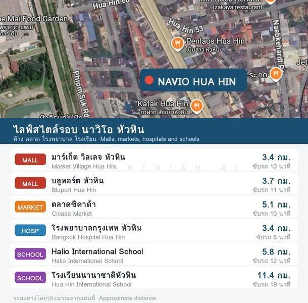 Navio Huahin Condominium : นาวิโอ หัวหิน คอนโดมิเนียม, ประจวบคีรีขันธ์, หนองแก-ตะเกียบ, หนองแก, หัวหิน, ประจวบคีรีขันธ์, 47 ตร.ม., คอนโด ขาย, โดย Netsanthiah Ai, 500634065 - DDproperty.com