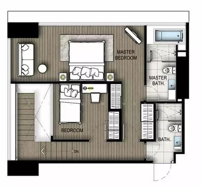Sukhumvit Suite, Bangkok, 19 Soi Sukhumvit 13, Khlongtoei Nua, Watthana, Bangkok, 1 Bedroom, 55 sqm, Condo For Sale, by Saranrat Pongklang, 500634113 - DDproperty.com