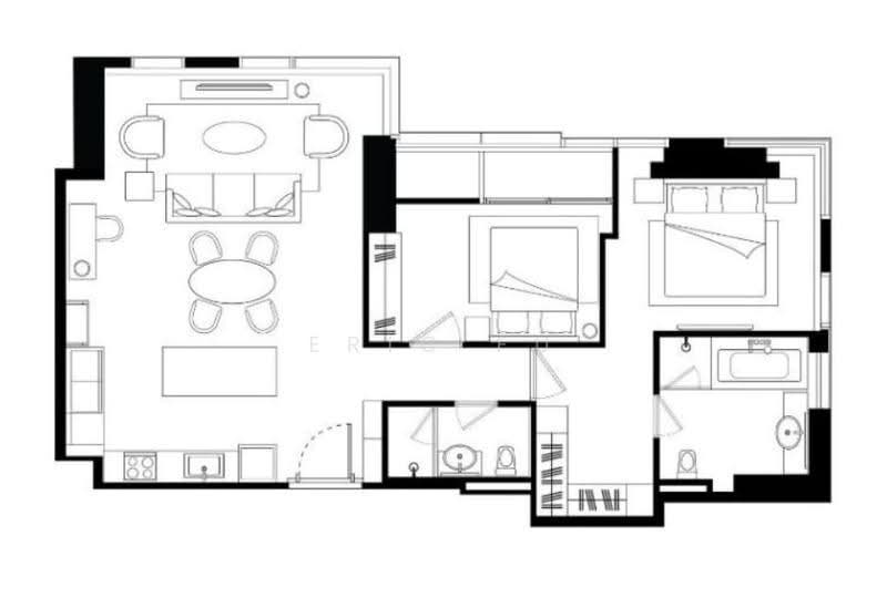 The Residences 38, Bangkok, Soi Sukhumvit 38, Phra Kanong, Khlong Toei, Bangkok, 2 Bedrooms, 95 sqm, Condo For Rent, by Eric Fu, 500634281 - DDproperty.com