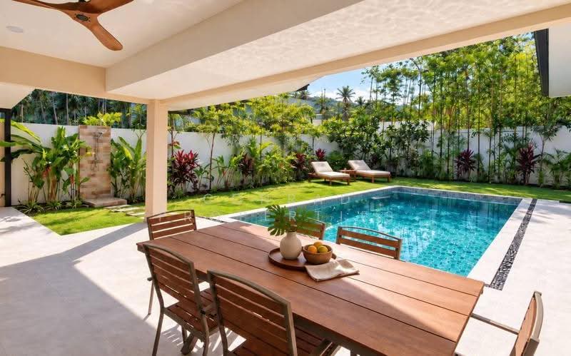 Cozy 2-3 Bed Private Pool Garden Villas in Namuang, Surat Thani, Nha Mueng, Ko Samui, Surat Thani, 2 Bedrooms, 287 sqm, Villa For Sale, by Conrad Properties, 500634511 - DDproperty.com