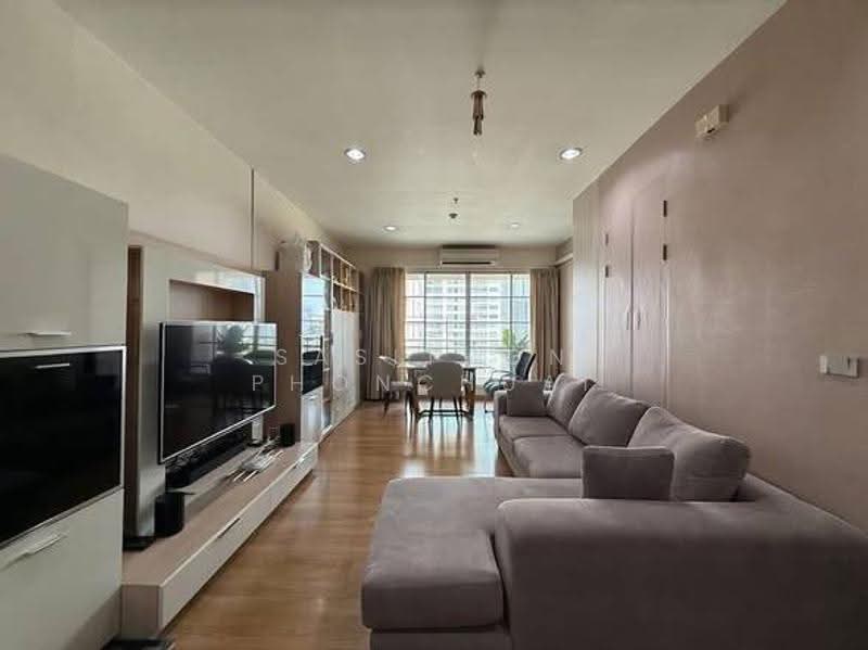 Baan Klang Krung Siam-Pathumwan, Bangkok, Petchburi Road, Thanon Phetchaburi, Ratchathewi, Bangkok, 2 Bedrooms, 85 sqm, Condo For Rent, by Sasithon Phonchuai, 500634525 - DDproperty.com