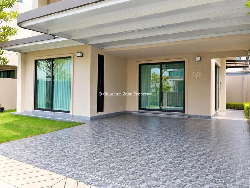 ขายบ้านเดี่ยวโครงการใหม่ ม.นานาฮิลล์ไซด์ บางพระ ศรีราชา, Chon Buri (Pattaya), Bang Phra, Si Racha, Chon Buri (Pattaya), 4 Bedrooms, 160 sqm, Single Detached House For Sale, by Dusit Saengfa, 500634554 - DDproperty.com