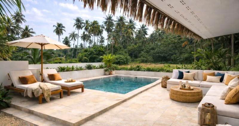 Balinese 2 Bedroom Beachside Pool Villas in Thong Krut, Surat Thani, Taling Ngam, Ko Samui, Surat Thani, 2 Bedrooms, 150 sqm, Villa For Sale, by Conrad Properties, 500635203 - DDproperty.com